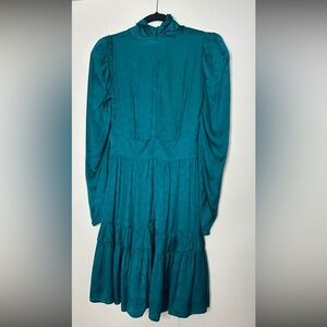 Sandro Teal Textured Fabric